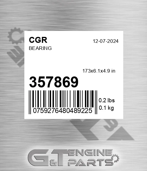 357869 Bearing