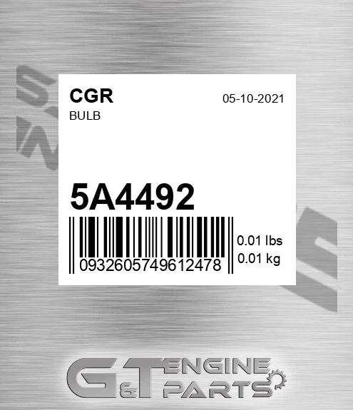 5A4492 Bulb