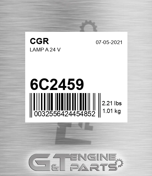 6C2459 Lamp A 24 V