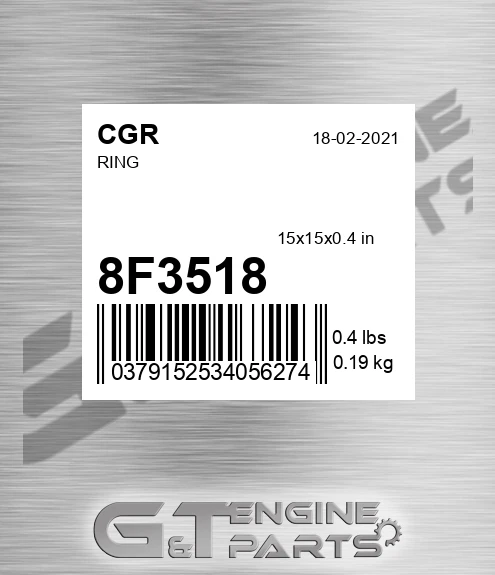 8F3518 CGR Ring
