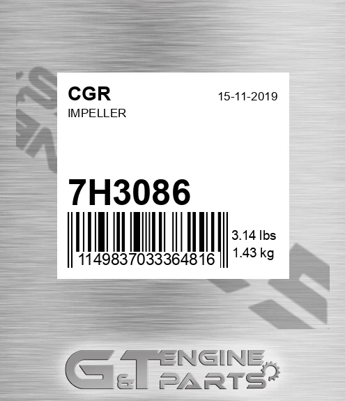 7H3086 CGR Impeller