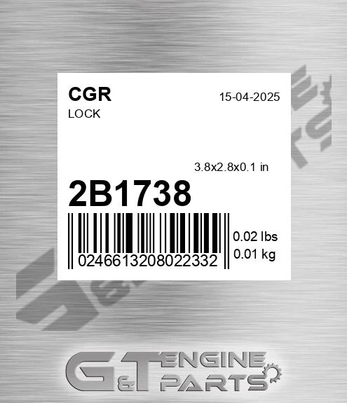 2B1738 Lock
