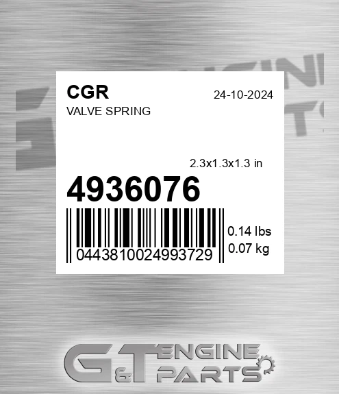 4936076 Valve Spring