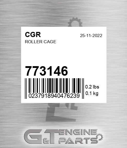 773146 CGR Roller Cage