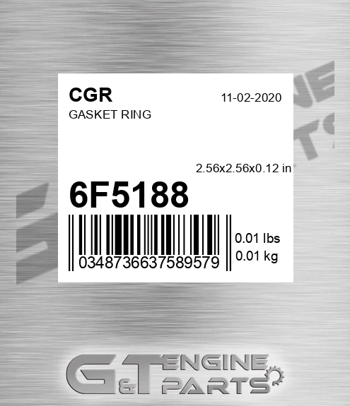 6F5188 CGR Gasket Ring