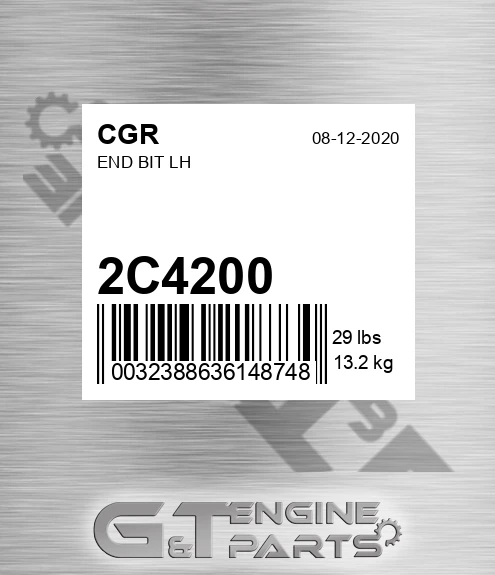 2C4200 CGR End Bit Lh