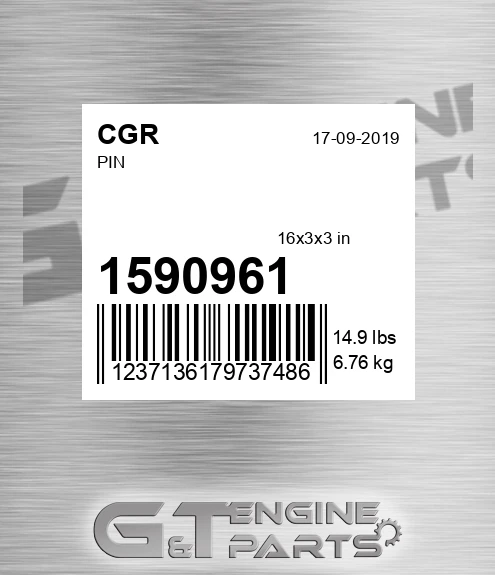 1590961 CGR Pin