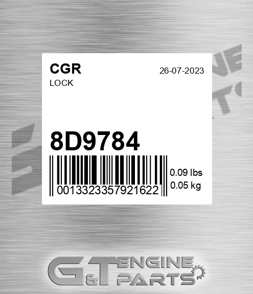 8D9784 CGR Lock