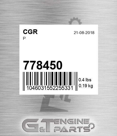 778450 CGR P