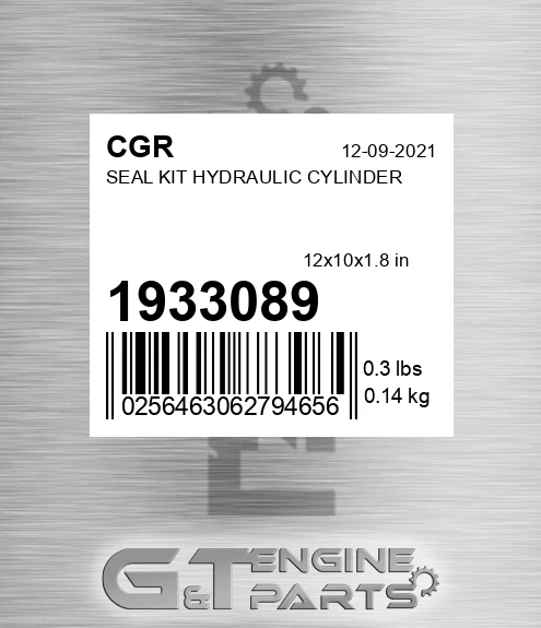 1933089 CGR Seal Kit Hydraulic Cylinder