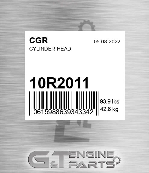 10R2011 Cylinder Head