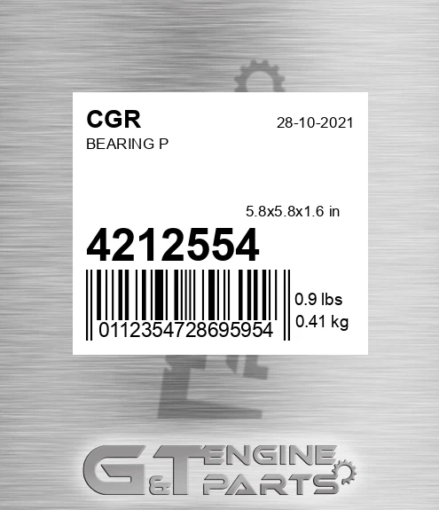 4212554 Bearing P