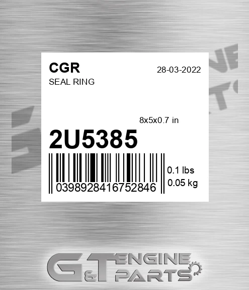 2U5385 CGR Seal Ring