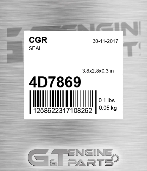 4D7869 CGR Seal
