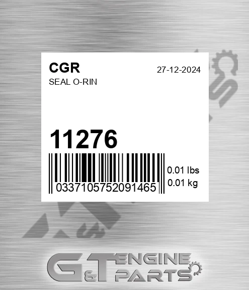 11276 Seal O-rin
