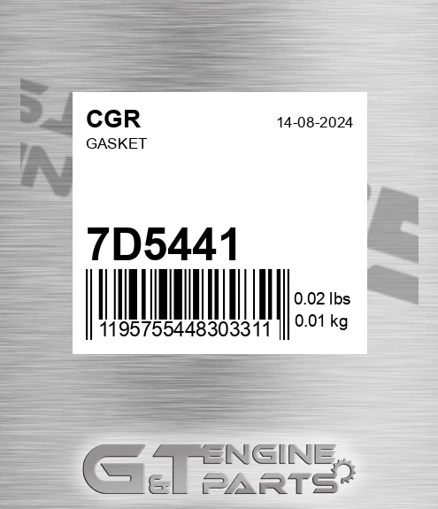 7D5441 Gasket