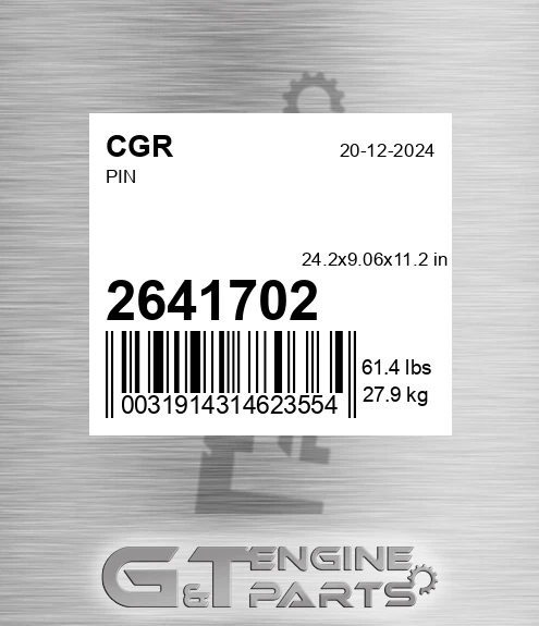 2641702 CGR Pin