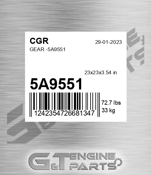 5A9551 Gear -