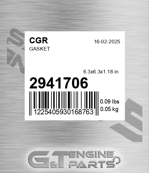 2941706 CGR Gasket