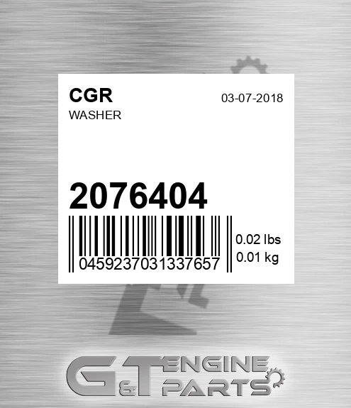 2076404 Washer