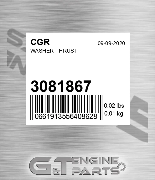 3081867 Washer-thrust