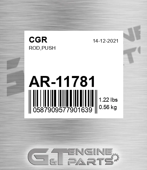 AR-11781 CGR Rod,push