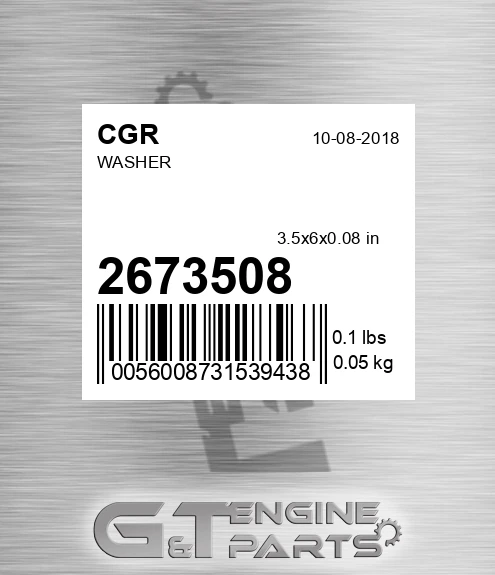 2673508 CGR Washer