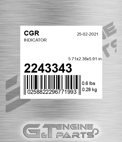 2243343 CGR Indicator