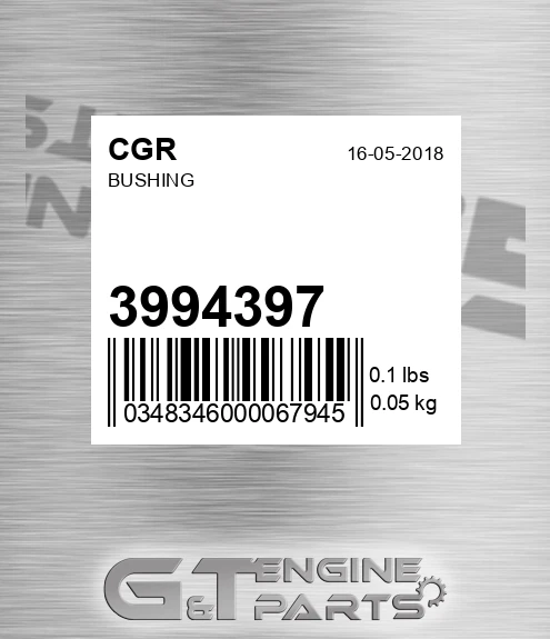 3994397 Bushing