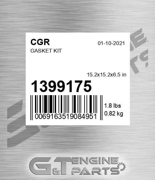 1399175 CGR Gasket Kit