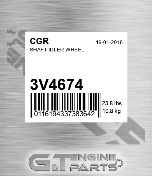 3V4674 Shaft Idler Wheel