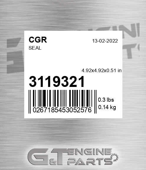 3119321 CGR Seal