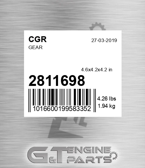 2811698 Gear