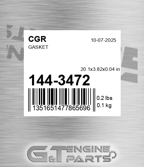 144-3472 Gasket