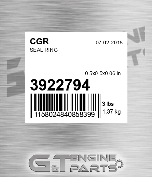 3922794 Seal Ring