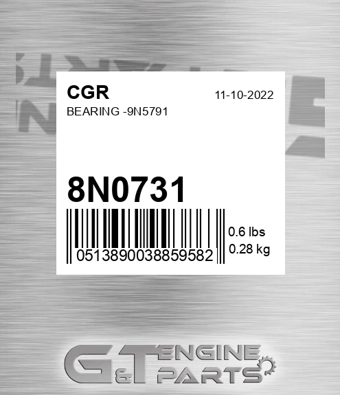 8N0731 Bearing -9n5791