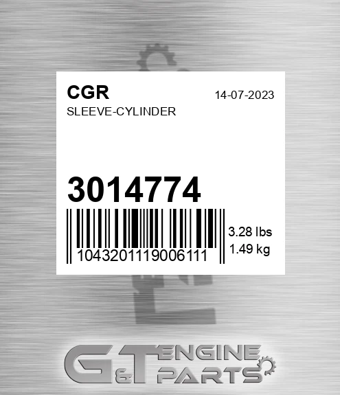 3014774 Sleeve-cylinder