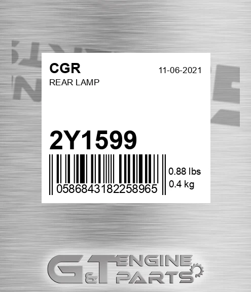 2Y1599 Rear Lamp