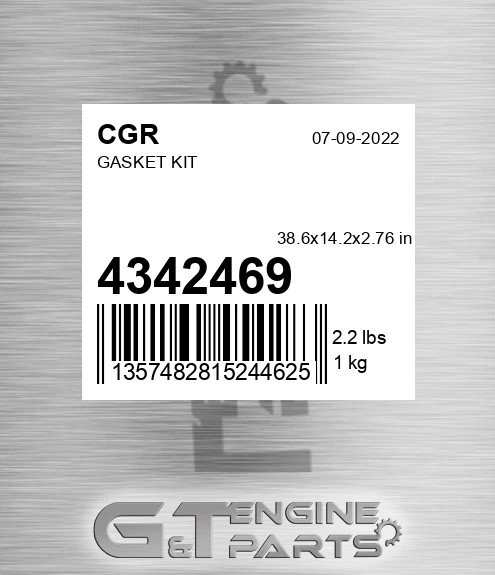 4342469 CGR Gasket Kit