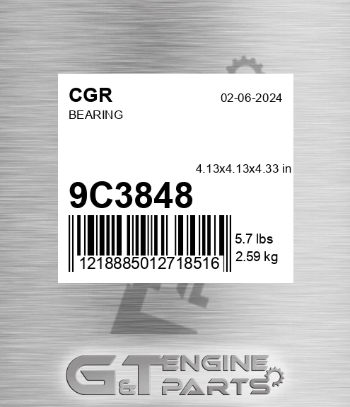 9C3848 Bearing