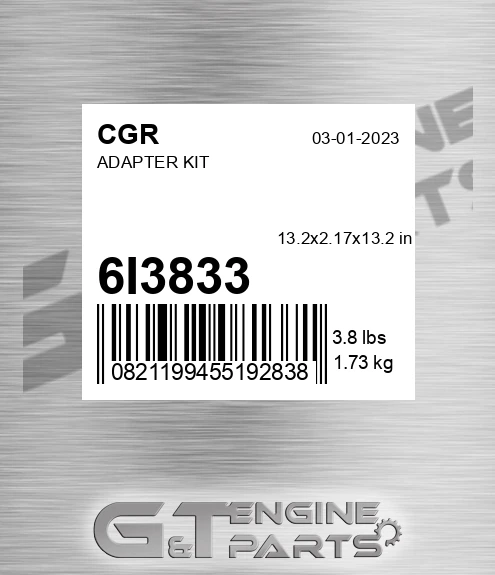 6I3833 Adapter Kit for CGR