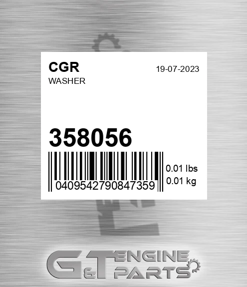 358056 Washer