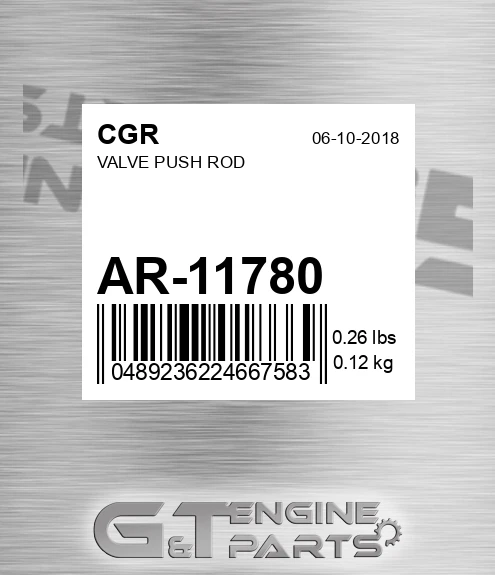AR-11780 CGR Valve Push Rod