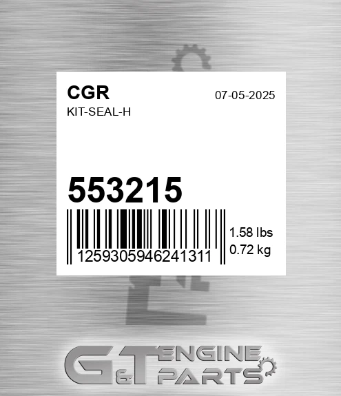553215 Kit-seal-h