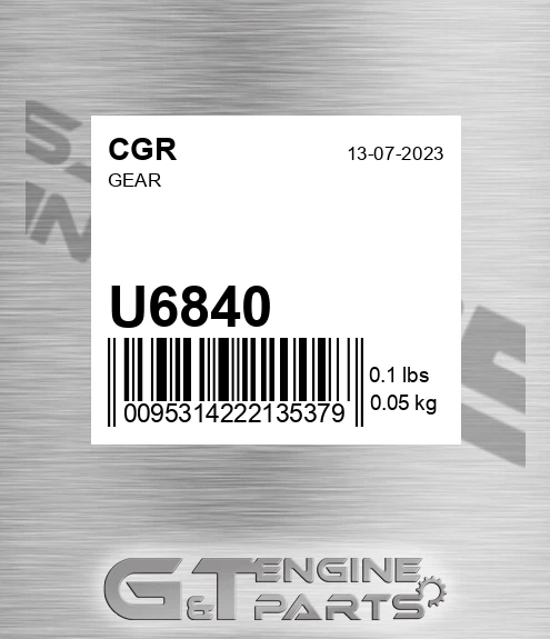 U6840 Gear