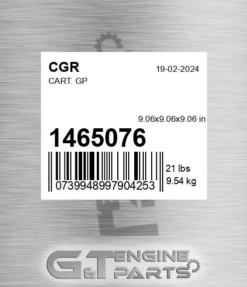 1465076 Cart. Gp