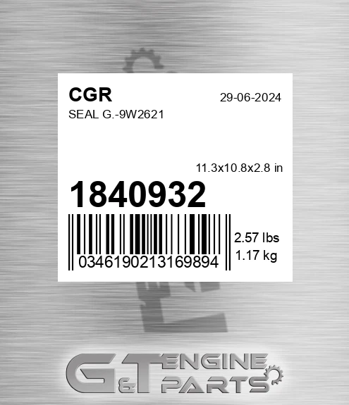 1840932 Seal G.-9w2621