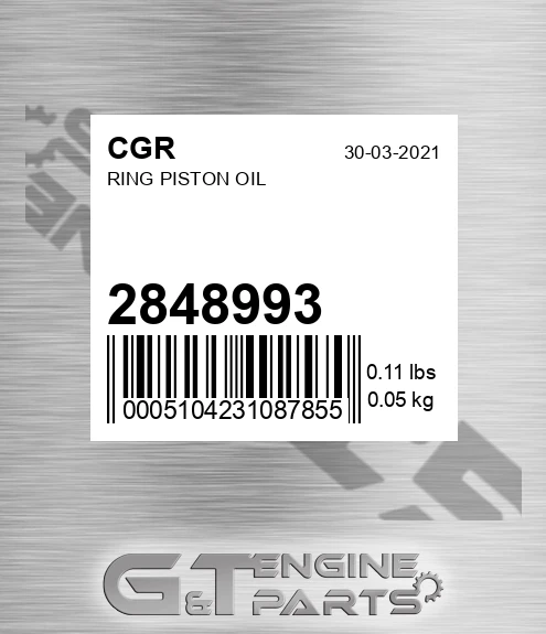 2848993 Ring Piston Oil
