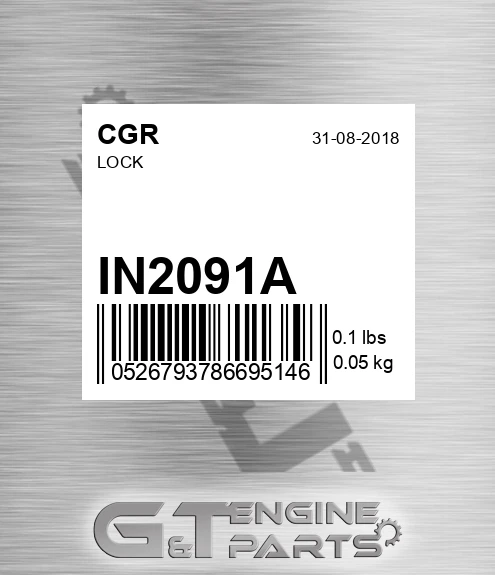 IN2091A Lock