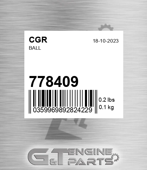 778409 Ball
